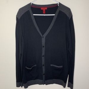 Alfani Black & Grey Cardigan Men’s Size L